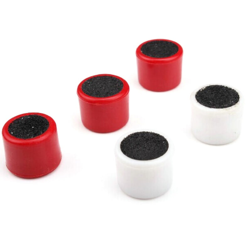 Front and Back Sandpapered RED Lightweight Plastic Snooker Pool Cue TIP SHAPER 