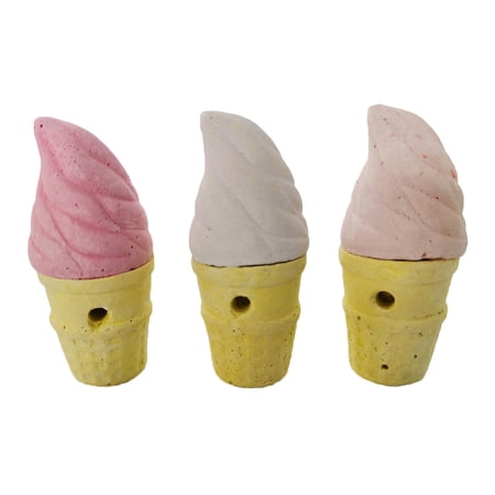 3Pcs Pet Hamster Mice Rat Rabbit Mineral Teeth Grinding Stone Bones Snacks Chew Toy Color Random