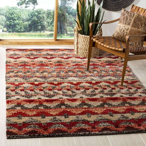 Safavieh Tahoe Beige/Red/Brown/Terracotta Area Rug