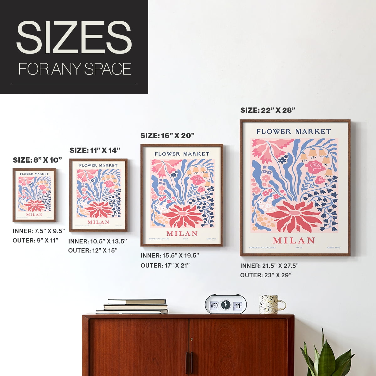 Matisse I Framed Print - Solid Wood in Single Picture Frame Solid Wood 2 Framed Print