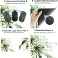 thumbnail image 6 of Extended Gaming Mousepad with Stitched Edges,Full Desk Coverage Mouse Pads for Wireless Mouse,Green Botanical Mouse Pad Desk Protector Large Botanical Desk Mat XXL for PC Computer 31.5"x15.75", 6 of 6