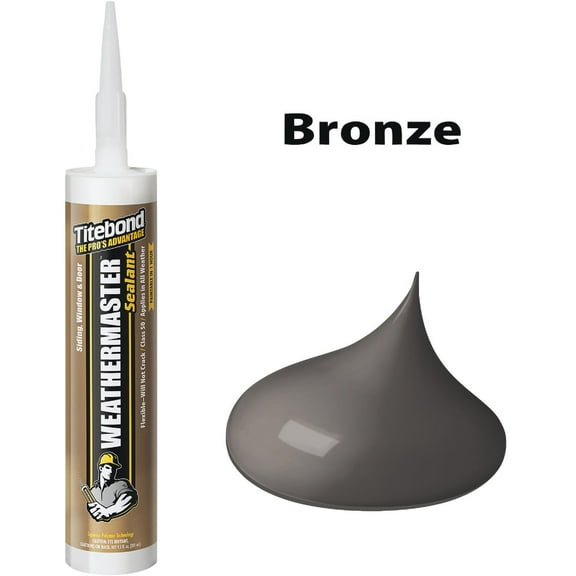 Titebond WeatherMaster 10 Oz. Polymer Sealant, 44061 Bronze 44061