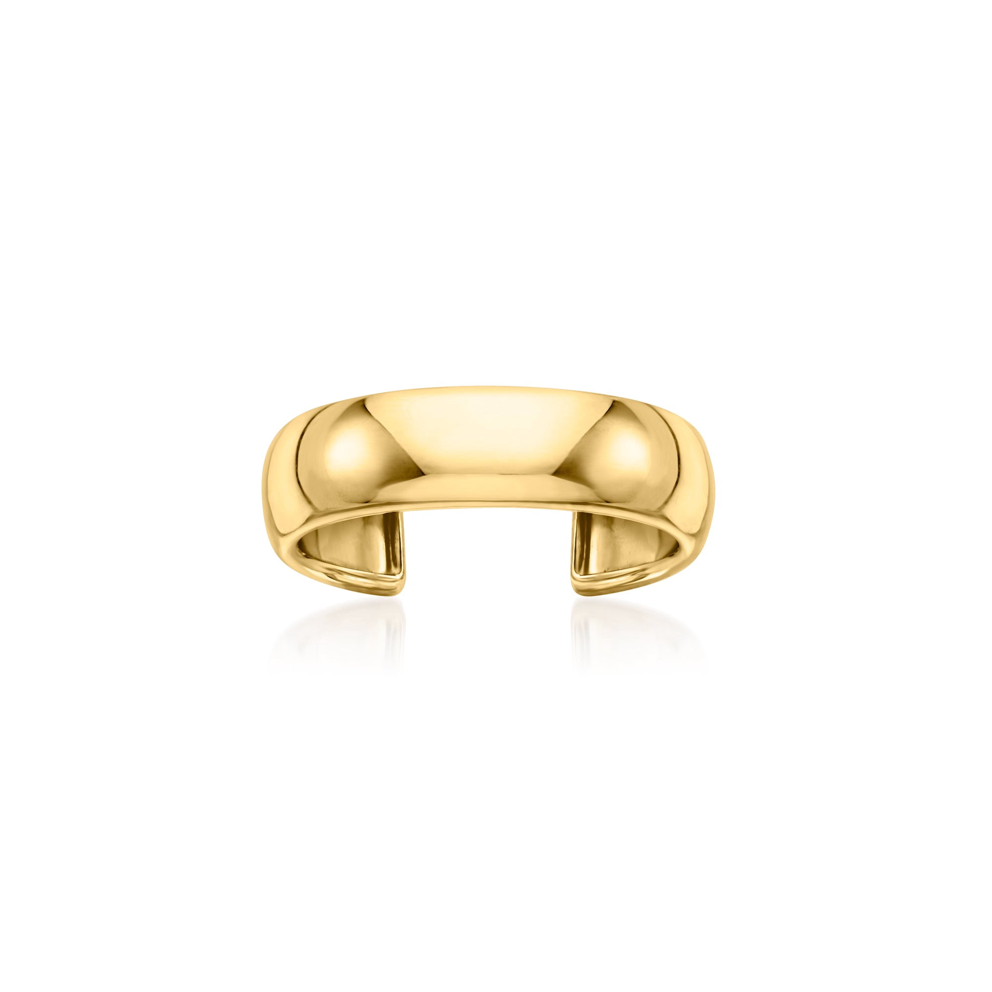 Ross-Simons 10kt Yellow Gold Polished Toe Ring, Women's, Adult
