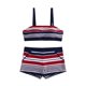 thumbnail image 4 of Mujeres Bikini Trajes de Baño Vintage Impreso Conservador Falda de Playa, Traje de Baño de Dos Piezas para las Vacaciones, 4 of 9