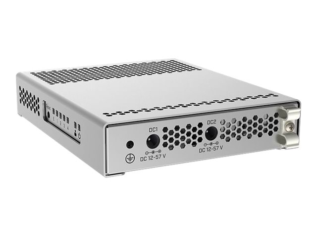 MikroTik 5-Port Desktop Switch, 1 Gigabit Ethernet Port, 4 SFP+ 10Gbps Ports (CRS305-1G-4S+IN)