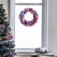 thumbnail image 5 of 2 Rolls Patriotic Tinsel Stars Wire Garlands Red White Blue Tinsel Stars Wire Garland Patriotic 4th of July Party Supplies Metallic Wreath with Stars for for Independence Day, 24.6 ft Each Roll, 5 of 6