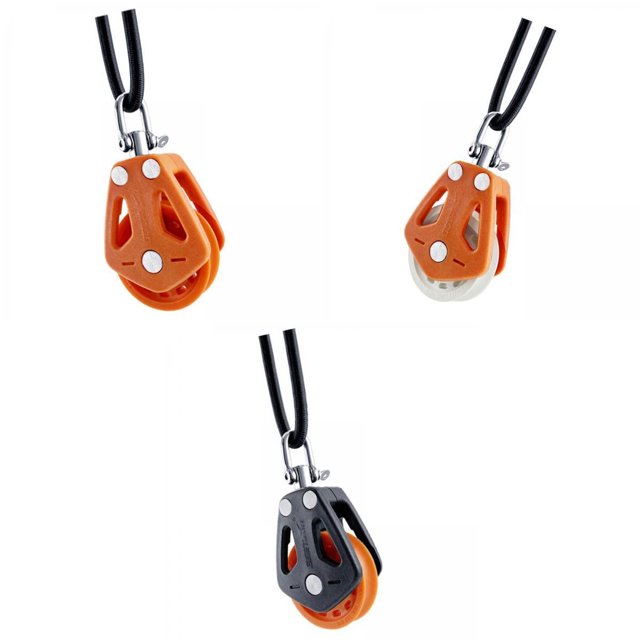 Bloque de Polea de Rodamiento de Bolas para Kayak de Barco, 3 Uds., Resistente a Lrrosión, Resistente Sunnimix Polea simple