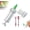 B, variant on Mini Seed Spreader, Mini Sowing Seed Dispenser Seed Planter Tool, Small Seed Planter Tool for Garden