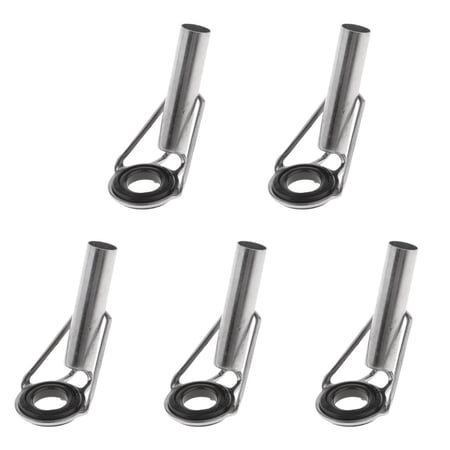 Wswqop 5pcs Casting Fishing Rod Guide Ring Fitting Rod Building Part 0.55cm