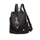 thumbnail image 2 of Mochila Impermeable Con Colgante Negro, 2 of 3