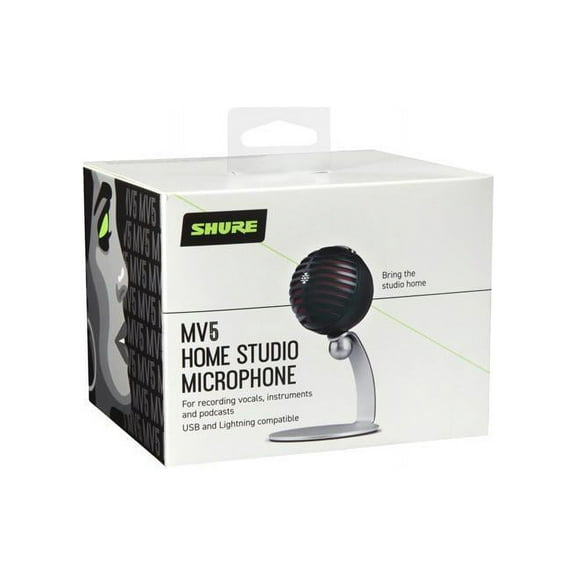 Shure MOTIV MV5-B-DIG Wired Condenser Microphone