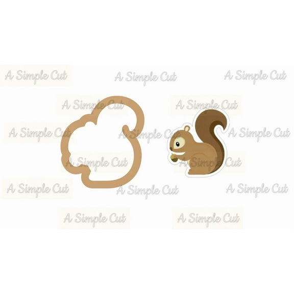 Woodland Squirrel Cookie Cutter