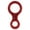 Red, variant on Climbing Gear Downhill Equipment, Descender Rappel Rock Climbing Descending Belaying Equipment Rescue Figure 8 Descender Rigging Plate 35 KN for Climbing Belaying and Rappelling Device