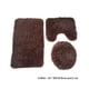 thumbnail image 4 of Matsuzay Paquete de 3 fundas de asiento suavidad multicolor gran decoración almohadilla de baño multiusos alfombrilla de baño suministros de baño Juegos de accesorios de baño Color café Matsuzay HA066755-01, 4 of 6