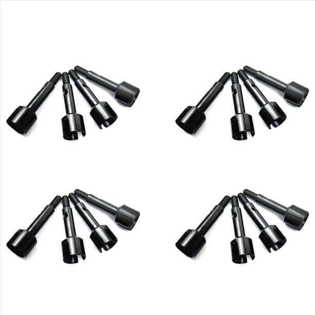 Copa de Eje de TransmisióN de Eje de Rueda de Metal de 16 Piezas para 144001 124019 124018 Accesorios de Piezas de ActualizacióN de Coche RC