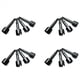 thumbnail image 1 of Copa de Eje de TransmisióN de Eje de Rueda de Metal de 16 Piezas para 144001 124019 124018 Accesorios de Piezas de ActualizacióN de Coche RC, 1 of 7