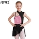 thumbnail image 2 of Niños Niñas lentejuelas brillantes gimnasia rítmica patinaje artístico Ballet disfraz de tutú lírico Ballet Jersey vestido de cuerpo de baile, 2 of 5