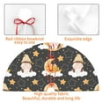 thumbnail image 4 of Yiaed Cute Bee Gnome Print Christmas Tree Skirt , Tree SkirtsTree Mat for Christmas Winter Holiday Indoor Decorations-48", 4 of 7