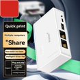 thumbnail image 3 of USB Wireless Network Printer Server Printer USB Device Sharer Computer Sharing Print Sharing RJ45 Print Server,1 x printer server,White, 3 of 8