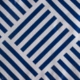 thumbnail image 2 of J&M Navy Grid Vinyl Tablecloth 60x102, 2 of 3
