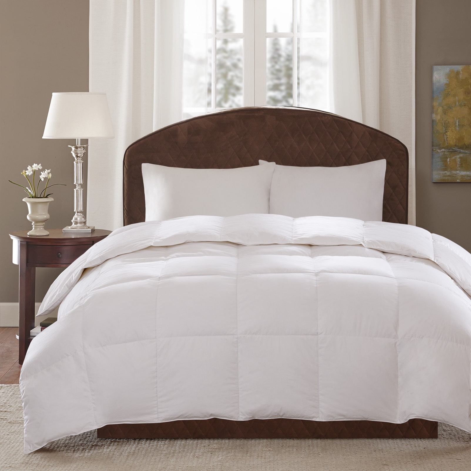 Comfort Classics 300 Thread Count 3m Scotchgard White Down