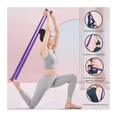 thumbnail image 3 of Bandas Elásticas De Resistencia Ejercicio Fitness Yoga 3pcs  Malubero rosa morado azul, 3 of 5