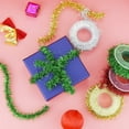 thumbnail image 4 of 4 Rolls Christmas Tinsel Ribbon Metallic Wire Garland Tinsel Wire Garland Christmas Metallic Tinsel Ribbon Glitter Tinsel Ribbon For Christmas Wedding, 4 of 5