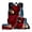 A, variant on Back to School Backpack 3 Pcs Set with Lunch Box Case Red Blue Spidey Hero Printed Bookbag School Supplies Set Travel Laptop Daypack for Teen Bo-ys Comic Fans