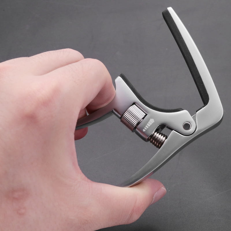 4X AROMA AC-30 Guitar Capo for Acoustic Guitar and Electric Guitar Pressure Tension Adjustable Guitar Accessories