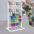thumbnail image 5 of 5 Tiers Freestanding Multifunctional Rack Organizer, Rectangular Metal Rack, 5 of 16