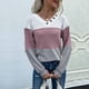 thumbnail image 1 of Puntoco-suéter para mujer e invierno, nuevo jersey de manga larga con botones, suéter con cuello en V, liquidación de Navidad Puntoco Puntoco-4128, 1 of 1