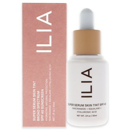 ILIA Beauty Super Serum Skin Tint Foundation SPF 40 - ST7 Diaz, 1 oz Foundation