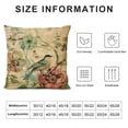 thumbnail image 5 of HENGT Throw Pillow Covers Victorian Bird Paris French Botanical Rose Cushion Pillow Case Home Decor Pillowcase, 5 of 5