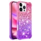 thumbnail image 2 of Funda para iPhone 15 PRO Transparente con Brillos Carcasa Protectora Antigolpes con Glitter Brillante, 2 of 5