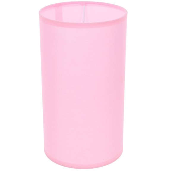 FOMIYES 1Piece Pink Fabric Lampshade for Home Users Modern and Simple Style 9.8x5.5x5.5in