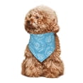 thumbnail image 3 of Dog Bandanas, Conch Blue Adjustable Dog Scarf Triangle Bib Handkerchief Accessories for Small Medium Large Dogs, Cats, Pets, 3 of 6