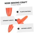 thumbnail image 4 of 160 PCS Snow-Man Nose Set - DIY Carrot Nose for Snow-Man - Dolls & Christma- Decoration Accessories for Craft, 4 of 8
