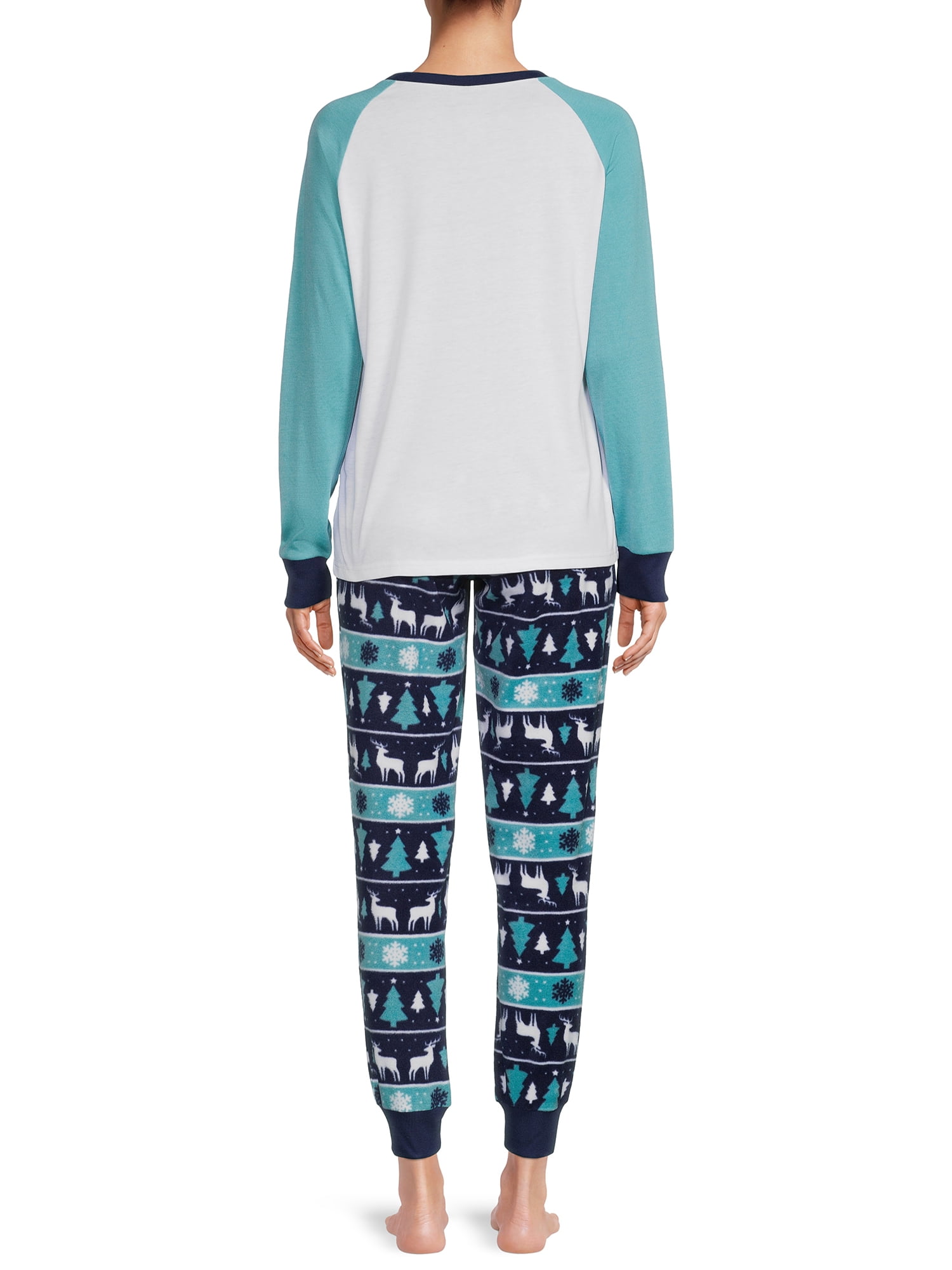Jolly Jammies Women's Snow It All Matching Family Pajamas Set, 2-Piece, Sizes S-3X