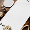 thumbnail image 2 of Give Thanks Yall Table Runner, Autumn Thanksgiving Kitchen Dining Table Decoration for Home Party Decor 13x48 Inches, 2 of 9