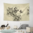 thumbnail image 6 of Xecao Vintage Floral Print Tapestry, Wall Hanging Room Funny Decor, Backdrop Room Decor for Bedroom Living Room dormitory, 6 of 8