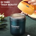 thumbnail image 2 of JilgTeok 4 Packs Stainless Steel Insulated Food Container with Handle Breakfast Cups Sealed Soup Cans Insulated Lunch Boxes for Office Workers Children Students Clearance, 2 of 5
