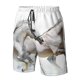 thumbnail image 4 of Balery Running White Horses Traje de Baño Estilo Hawaiano para Hombre, Shorts de Secado Rápido con Bolsillos-X-Large, 4 of 6