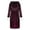 Purple, variant on XMMSWDLA Womens Hooded Fleece Robe, Soft Plush Bathrobe for Womens, Fluffy Cute Long House Coat Long Robes for Women