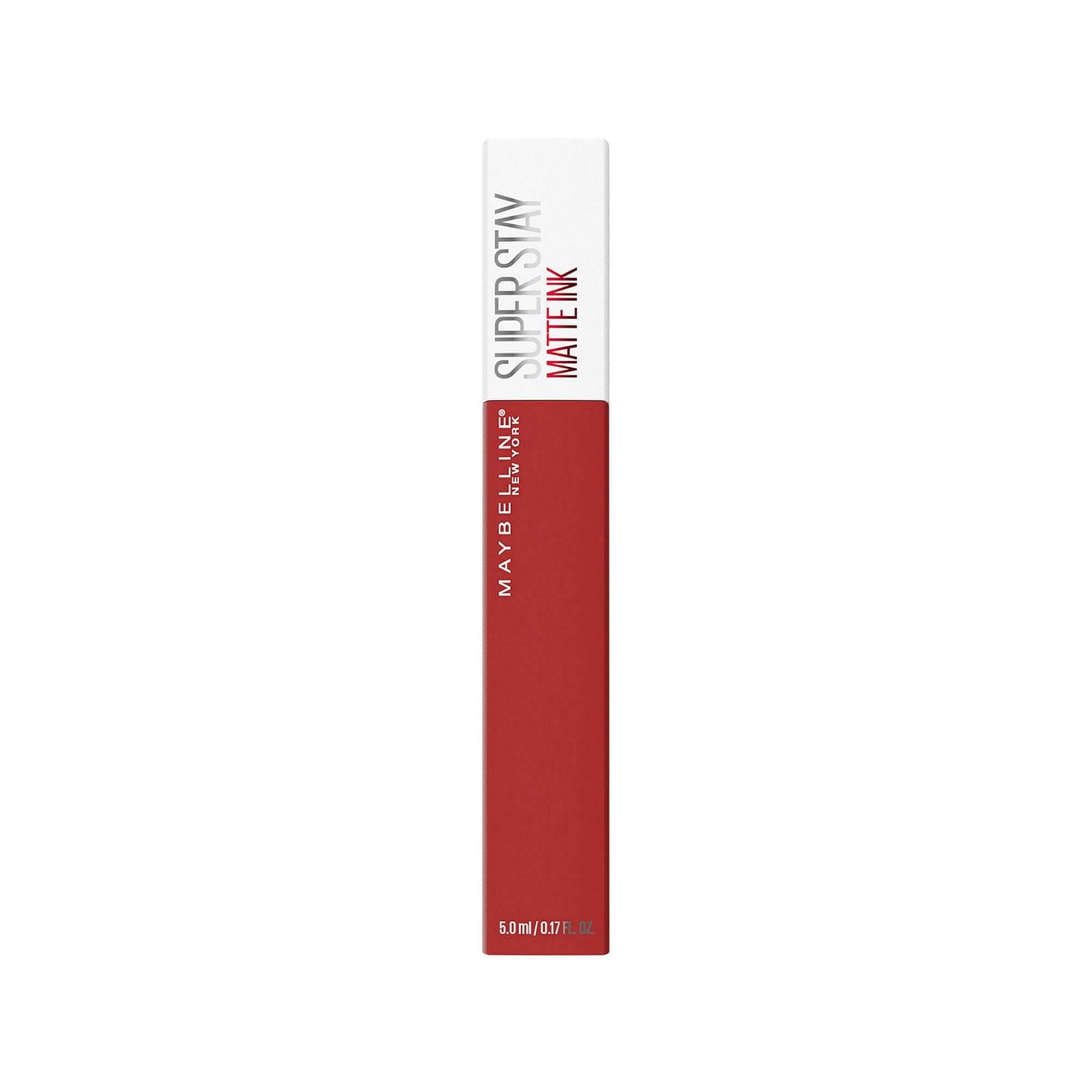 Maybelline New York SuperStay Matte Ink Liquid Lipstick Makeup, Long Lasting, High-Impact Lip Colour, Up to 16 hours, hustler ,5 ml