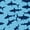Blue 01, variant on Feelyou Navy Blue Shark Silhouette Twin Sheet Sets for Boys Men Kids, Ocean Sea Marine Wildlife Bedding, Blue, 3pcs