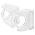 thumbnail image 3 of WORGEOUS 2-Pack Self-Adhesive Telescopic Rod Holders for Clothes, Curtain Pole Brackets and Support Bars, 3 of 8