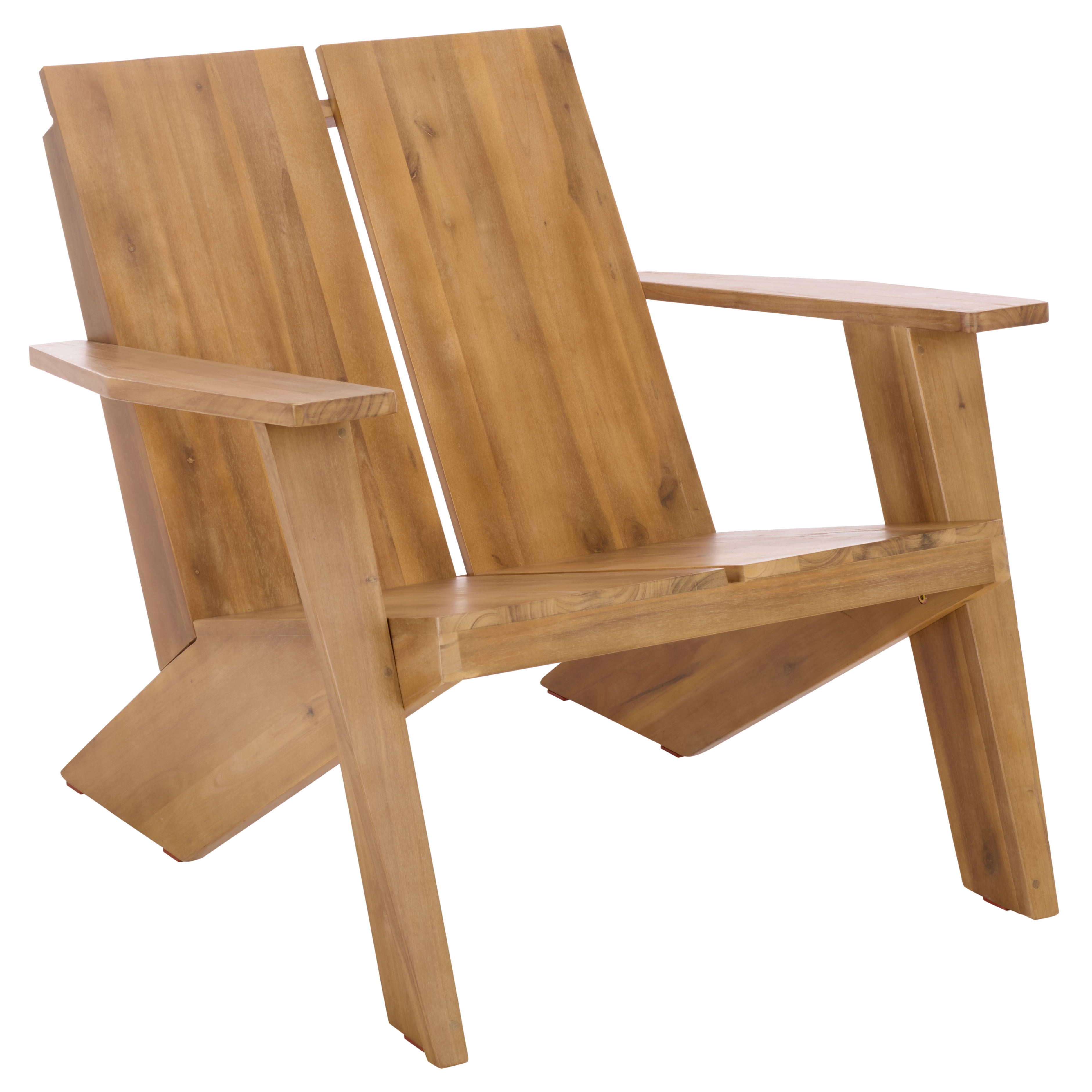 Safavieh Maya Outdoor Wood Adirondack Chair, Oak