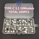 thumbnail image 3 of Tholdsy 100 unids/lote de conectores de base de carga de inserción tipo C, Kits de reparación, enchufes de cobre, terminales de Teléfono y Comunicación, 3 of 6