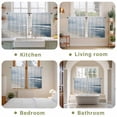 thumbnail image 6 of Blue Coastal Kitchen Curtains, Seaside Summer Beach Nautical Light Filtering Window Curtain Panels, 2Pcs Rod Pocket Window Treatments Set for RV Dining Room Study Room 42x45 Inches, 6 of 9