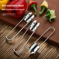thumbnail image 5 of 2 Stainless Steel Corers Kitchen Gadgets Stainless Steel 304 Fruit Corers Apple Pear Corers Household Hole Diggers Fruit Corers, 5 of 8